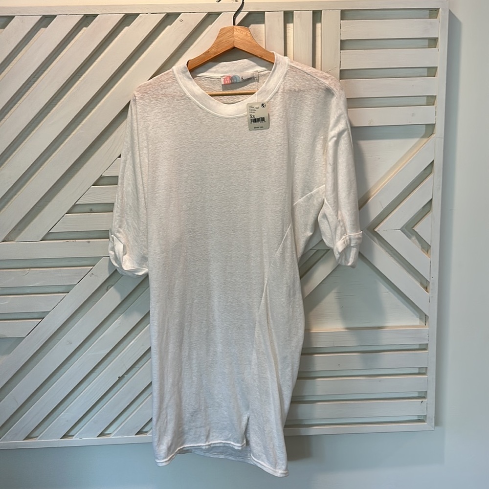 Free People beach Tshirt dress, Xs